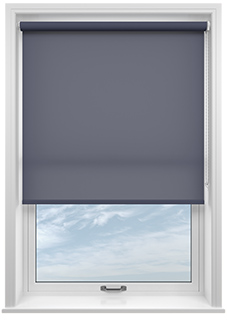 Eco Friendly, Dusky Blue - Twist&Fit Roller Blind